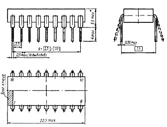 КР1058ФП1 микросхема фото 2 КР1058ФП1 микросхема фото 2