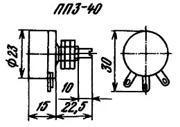 ПП3-40 3.3 кОм фото 3 ПП3-40 3.3 кОм фото 3