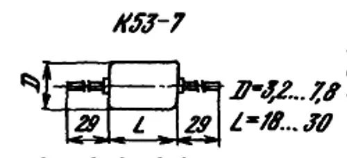 К53-7 15в 4.7 мкф фото 3