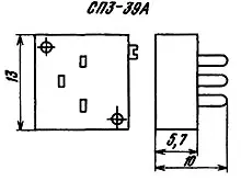 СП3-39А 1Вт 2.2 кОм фото 3