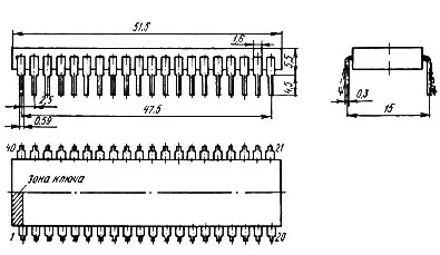 КР1810ВМ88 микросхема фото 2