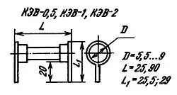 КЭВ-1 2.0 МОм фото 3 КЭВ-1 2.0 МОм фото 3
