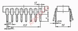 К561ИЕ10 микросхема фото 2 К561ИЕ10 микросхема фото 2