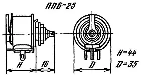 ППБ-25Д-25вт 3.3 кОм фото 3