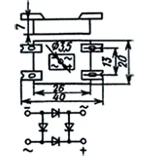 КЦ402Ж диодный мост фото 6 КЦ402Ж диодный мост фото 6