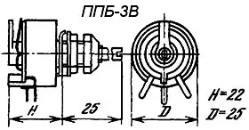 ППБ-3В-3вт 10К резистор фото 3 ППБ-3В-3вт 10К резистор фото 3