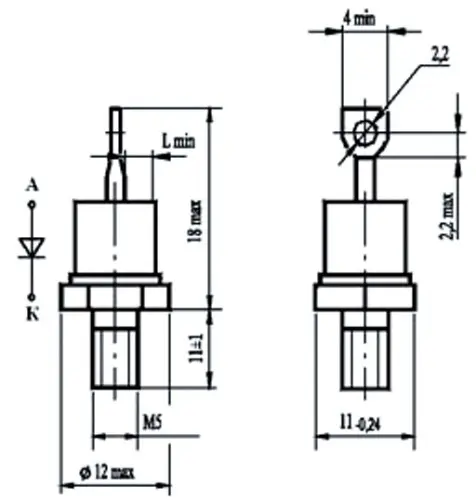 Д112-16Х-12 диод фото 2 Д112-16Х-12 диод фото 2