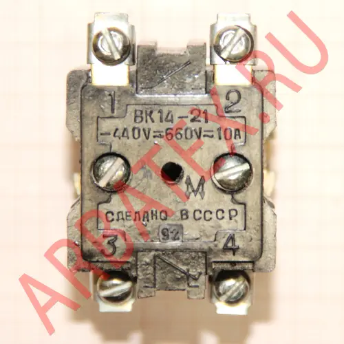 ВК14-21 440-660 10А выключатель фото 3 ВК14-21 440-660 10А выключатель фото 3