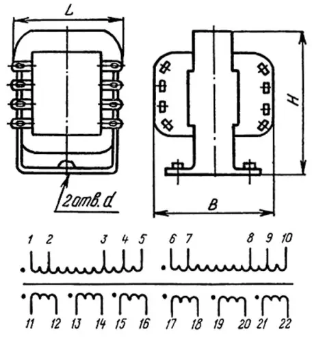 ТПП222-127/220-50 трансформатор фото 2 ТПП222-127/220-50 трансформатор фото 2
