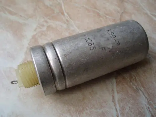 К50-7А 160/185в 500 мкф фото 2 К50-7А 160/185в 500 мкф фото 2