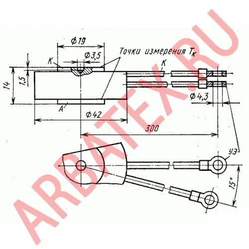 Т123-200-11-83 тиристор фото 3