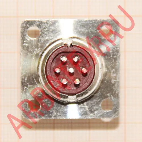 2РМ18Б7Г1В1 розетка Разъемы 2РМ, 2РМТ, 2РМГ, 2РМДТ, ОНЦ-РГ фото фото 2