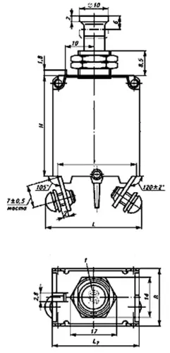 АЗК1М-35-2С автомат защиты фото 3