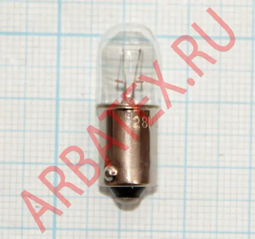 СМ28-2,8 B9s/14 лампа накаливания фото 3 СМ28-2,8 B9s/14 лампа накаливания фото 3