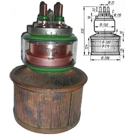 ГК-9Б генераторный триод фото 2 ГК-9Б генераторный триод фото 2