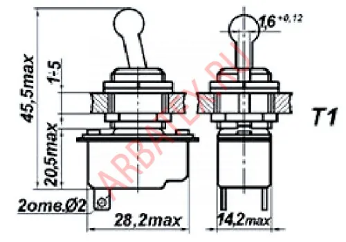 Т1-С тумблер фото 7