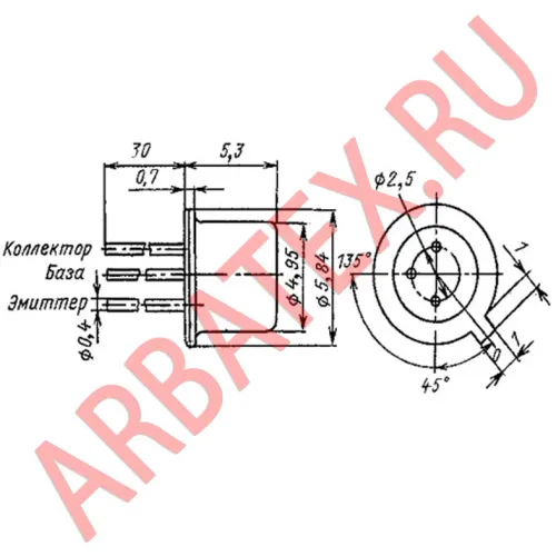 КТ201Д фото 3