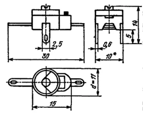 КПК-МН 350в 5/20 пф фото 3