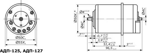 АДП-127 электродвигатель фото 3 АДП-127 электродвигатель фото 3