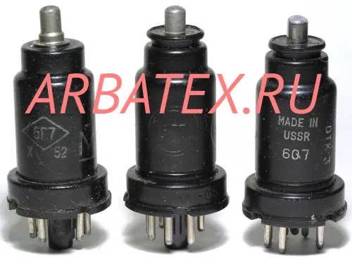 6Г7 радиолампа 